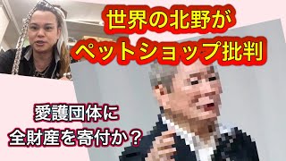 たけしさんがペットショップ批判！？愛護団体に全財産を寄付か？