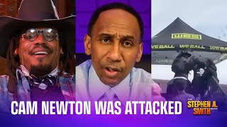 Cam Newton fight breakdown