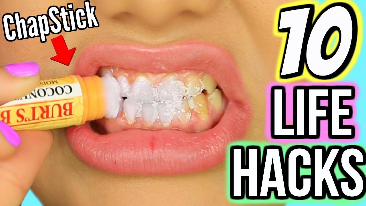 10 Everyday Life Hacks You NEED To Know! BASIC LIFE HACKS - YouTube