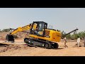 new liugong 915e unloading excavator india mining crusher construction viral jcb poklein