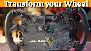 Transform or upgrade your Fanatec wheels