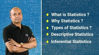 What is Statistics? | Types of Statistics | Descriptive & Inferential Statistics | Acadgild