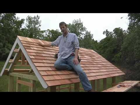 How to Install Cedar Shingle siding and Polycarbonate roof How to Install Cedar Shingle siding and Polycarbonate roof