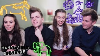 PICTIONARY WITH NikiNSammy | Mandeville Sisters