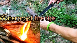 Tutorial: Magnesium/ferrocerium Fire-Starter Alternative to Matches Reliable,Waterproof