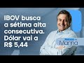 🔴 14/08/2024 - IBOV busca a sétima alta consecutiva | Dólar vai a R$ 5,44 | Resumo da Manhã