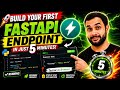 Build Your First FastAPI Endpoint in Just 5 Minutes ⚡ Beginner Friendly