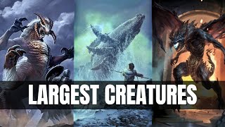 The Largest Creatures In The Elder Scrolls Explained