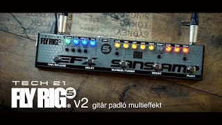 Tech 21 Fly Rig 5 v2 gitár padló multieffekt