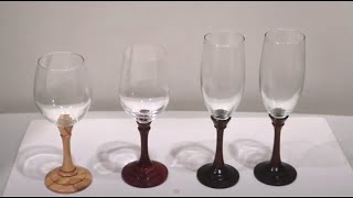 Turning a Wine Glass Stem by Reid Gilmore, CNEW