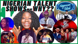 THE VOICE NIGERIA & IDOLS 🇳🇬ARE PISSING** ME OFF!! 😭😭What is up with Nigerian Judges??HEARTBREAKING😪