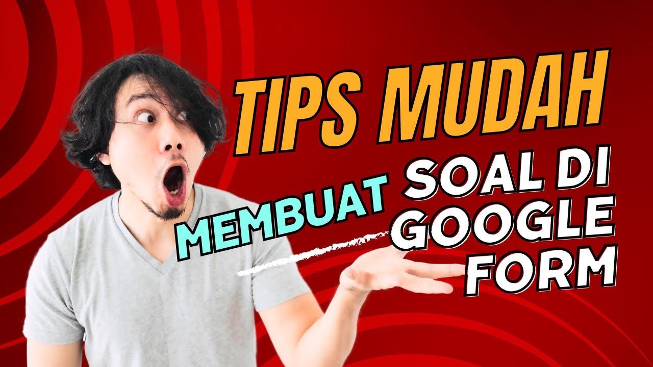 CARA CARA MEMBUAT SOAL DI GOOGLE FROM SESUAI MATA PELAJARAN - YouTube