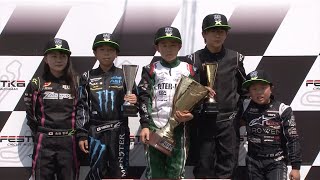 瑞浪MAXシリーズ2016 第3戦 Mini MAX 表彰式