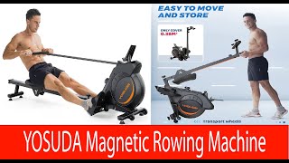 Best YOSUDA Magnetic Rowing Machine  | Product Review Camp