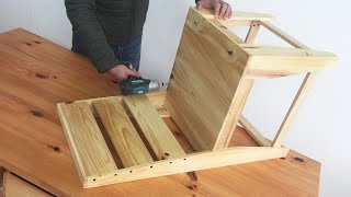 Building Simple And Beautiful Wooden Chair