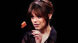 Jenna Ortega is Eating Spicy Wings | Hot Ones #shorts