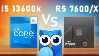 Best for Budget Gaming?: Ryzen 7600 vs 7600x vs Intel 13600k