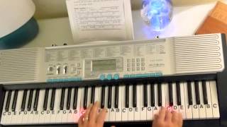 How to Play ~ Sleepwalk ~ Santo & Johnny ~ LetterNotePlayer ©