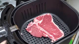 (329) Air Frying a Steak