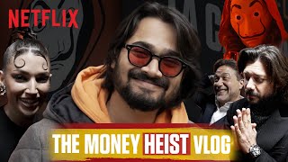 Bhuvan Bam Meets The Money Heist Cast in Spain! | @BBKiVines VLOG | Netflix India