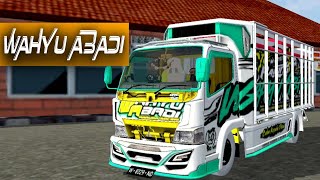 MOD WAHYU ABADI 02 BY MUKHLAS PO |MOD BUSSID TERBARU