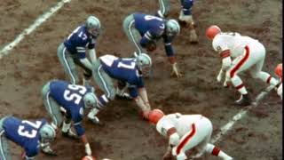 1968 Cowboys at Browns - Vikings at Colts Playoffs