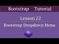 How to create Dropdown Menu in Bootstrap