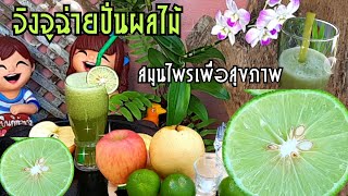 จิงจูฉ่ายปั่นผลไม้| เครื่องดื่มสมุนไพรเพื่อสุขภาพ | จิงจูฉ่ายปั่นเพื่อสุขภาพ