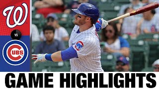 Nationals vs. Cubs Game Highlights (5/20/21) | MLB Highlights