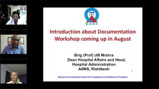 NABH Webinar on Documentation Requirement for Patient Safety and Quality Improvement