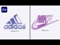 Make Modern Logo Animation in After Effects - After Effects Tutorial - No Plugins Required