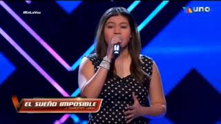 Sara Aimee / el sueño imposible / La Voz Mexico 2020