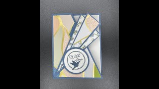Fan Card with Encircled in Love