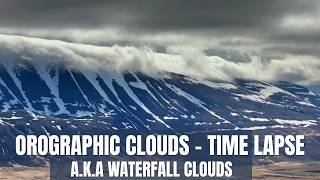 Orographic Clouds - Drone Timelapse From the Icelandic Spring
