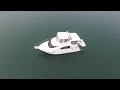 drone footage flying cloud yachts 2009 silverton 35 motor yacht