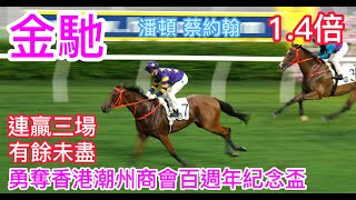 金馳((H086)(潘頓/蔡約翰) 沙田賽馬/凱旋門頭馬相(現場版) 2023-05-07 (第7場)香港潮州商會百週年紀念盃