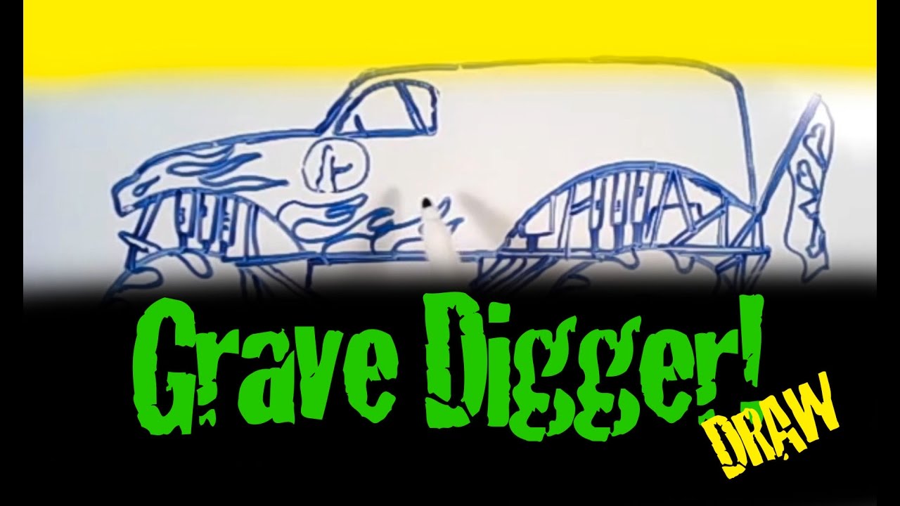 Outstanding Info About How To Draw Grave Digger Welfareburn20