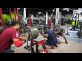 705 lbs x 5 squat nosebleed road to 2200 pound total part 5