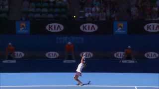 Li Na's Serve Shocker | Australian Open 2013