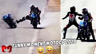 Funny Moment MotoGP 2020. Kejadian Lucu dalam MotoGP Yang Akan Selalu Dikenang Para Pengggemarnya