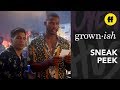 grown-ish Season 2, Episode 3 | Sneak Peek: Aaron Celebrates Black Excellence | Freeform