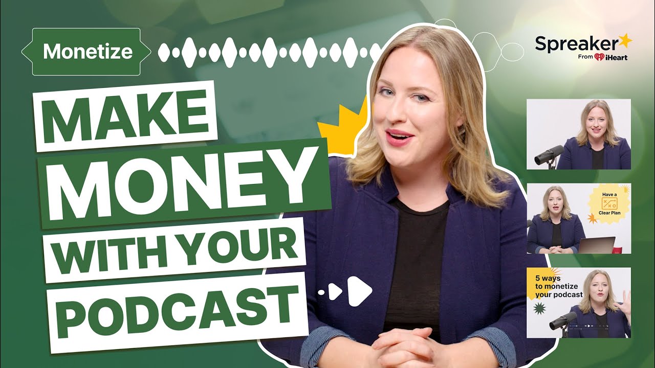 How Do Podcasts Make Money? 5 Ways To Monetize Your Podcast - YouTube