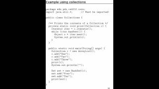 Java Collections API
