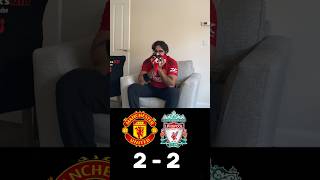 Manchester United 2-2 Liverpool - GOAL Reactions ⚽️✅