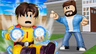 Dad Disowned Him For Being A SuperHero! A Roblox Movie