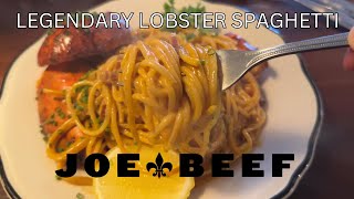 Trying Canada's Most Famous Restaurant - Joe Beef Review