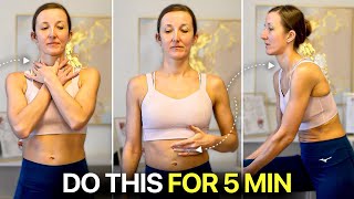 Full Body 5-Min Specific Seven Lymphatic Drainage Massage Routine