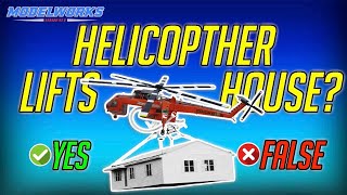 IS IT TRUE THAT ERICKSON AIR CRANE CAN LIFT A HOUSE? | ERICKSON AIR CRANE S64F