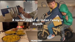 A normal day on an Indian family in Riyadh