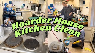 Cleaning my Hoarder Dad's GROSS kitchen